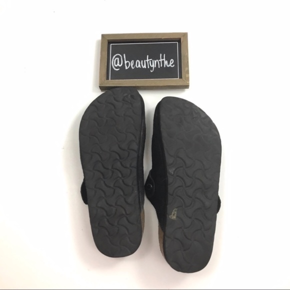 Betula by Birkenstock Boston black suede clogs - Picture 6 of 8